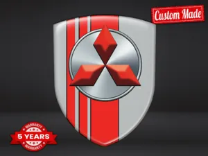 Mitsubishi Business Sticker Labels Durable Stylish Customizable